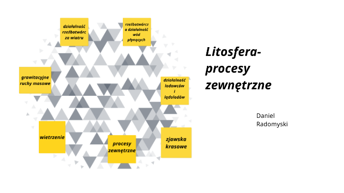 Litosfera-procesy zewnętrzne by Daniel Radomyski on Prezi