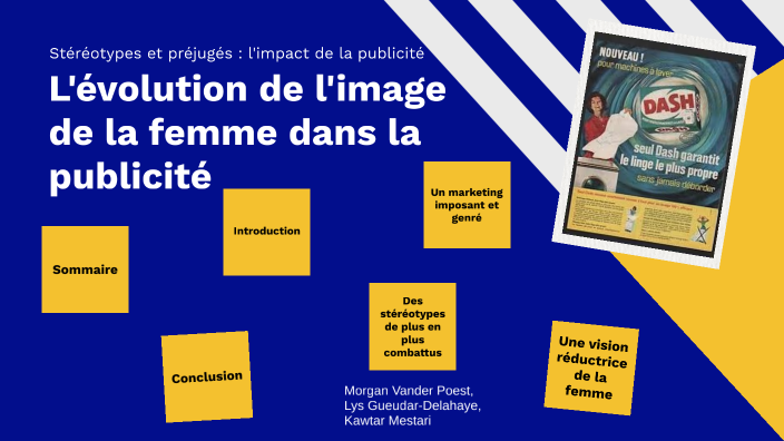 Stéréotypes et préjugés : l'impact de la publicité by Kawtar Mestari on