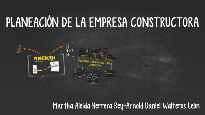 Planeacion De La Empresa Constructora By Natalia Guevara