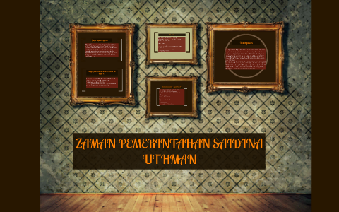 Zaman Pemerintahan Saidina Uthman By Mohd Aiman