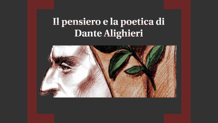 Il pensiero e la poetica di Dante Alighieri by Claudio Cosentino