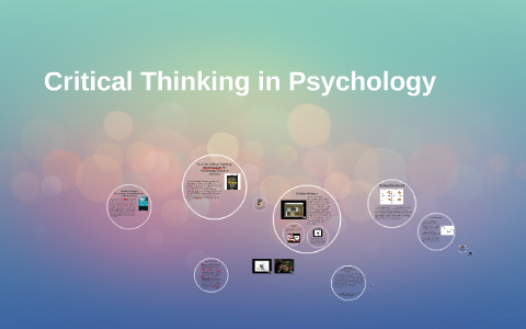 chapter 3 review comprehension and critical thinking psychology