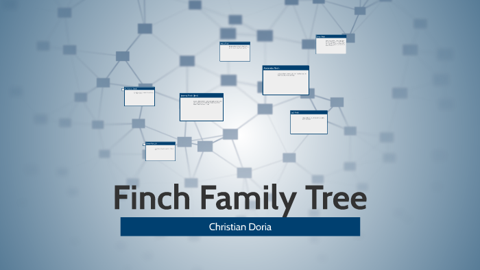 Finch Family Tree by Christian Doria on Prezi