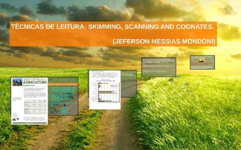 Técnicas De Leitura Skimming Scanning And Cognates By On Prezi