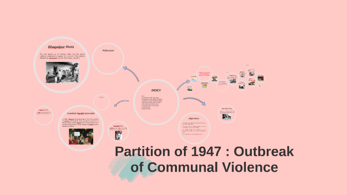 Partition of 1947 : Outbreak of communal violence by H m on Prezi