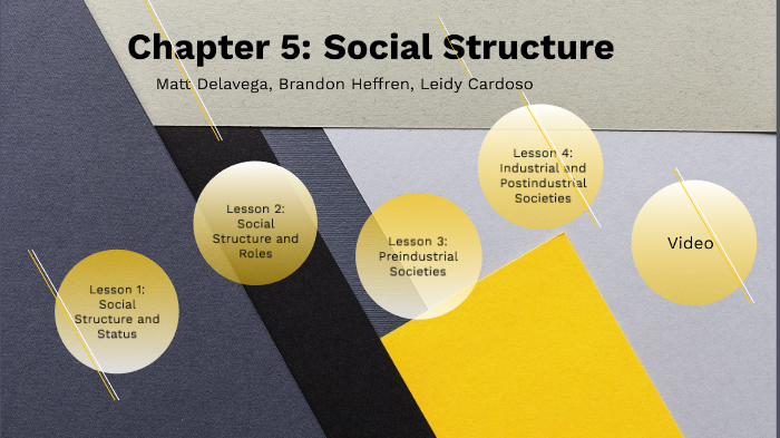 Chapter 5 social structure by Brandon Heffren on Prezi