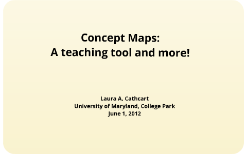 Concept Maps: A teaching tool and more! by Laura A. Cathcart on Prezi
