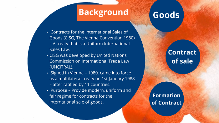 The U N Convention On Contracts For The International Sale Of Goods Vienna Convention 1980 By Priyal Bajaj