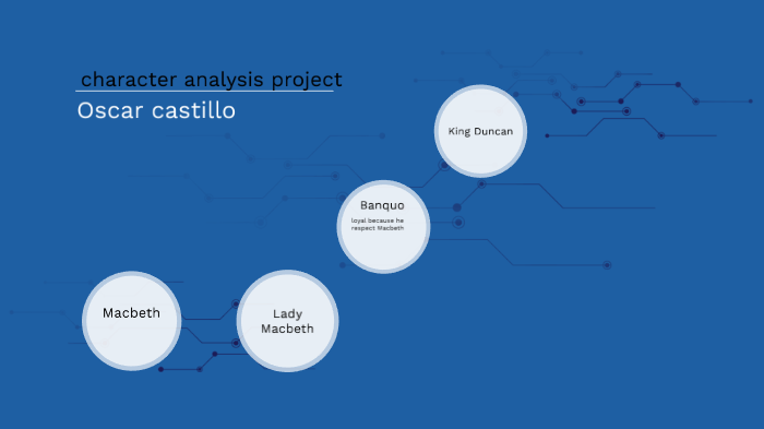 character analysis projet by Oscar Castillo on Prezi
