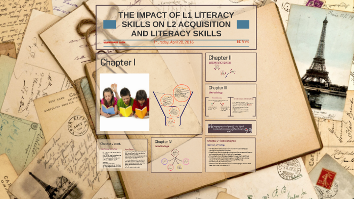 THE IMPACT OF L1 LITERACY SKILLS ON L2 ACQUISITION AND LITER by sumeyra ...