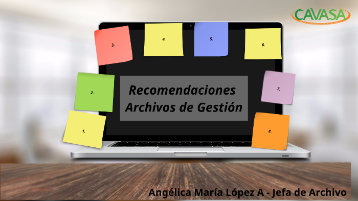 Recomendaciones Para Archivos De Gestión By Angélica María López ...