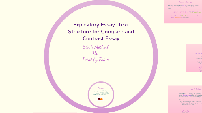 compare and contrast expository essay
