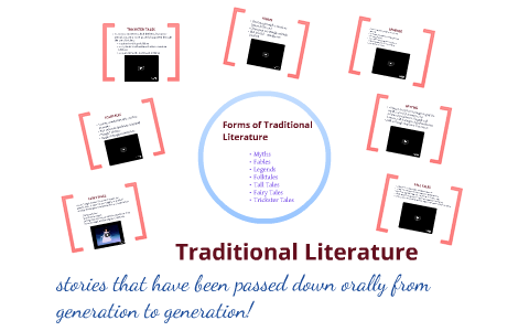 Traditional Literature Intro by Kim Lybarger on Prezi