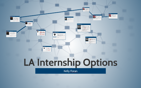 LA Internship Options by Kelly Foran on Prezi