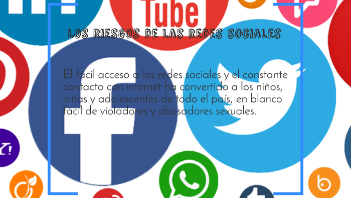 Los riesgos de las redes sociales by Valentina García Ramírez on Prezi