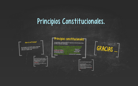 Principios Constitucionales. By Annie Vega On Prezi