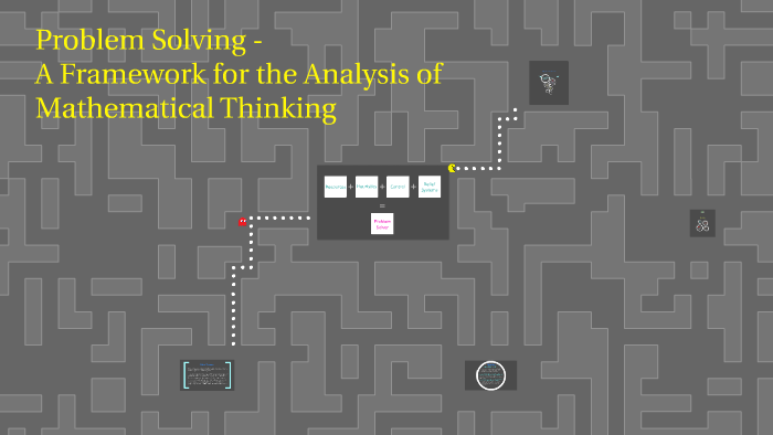 schoenfeld problem solving theory