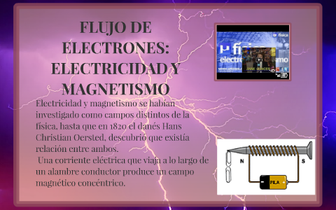 FLUJO DE ELECTRONES: ELECTRICIDAD Y MAGNETISMO by Maytee Soledad ...