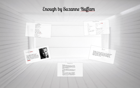 Enough by Suzanne Buffam by Isis Lassiter on Prezi