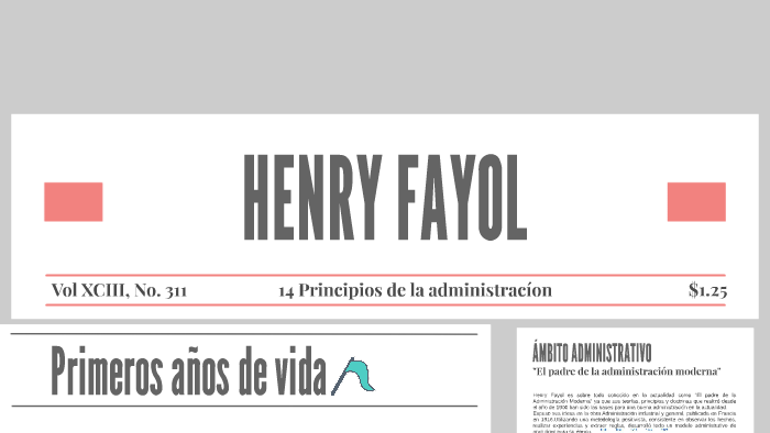 HENDRY FAYOL by Sofía Lema on Prezi Next