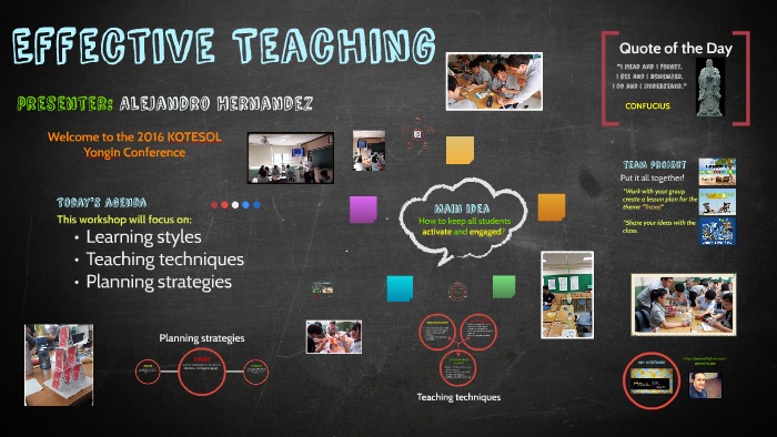 Effective and dynamic lesson planning by Alejandro Hernandez on Prezi