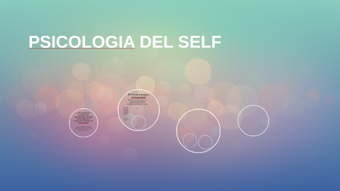 PSICOLOGÍA DEL SELF by Brenda Martin on Prezi