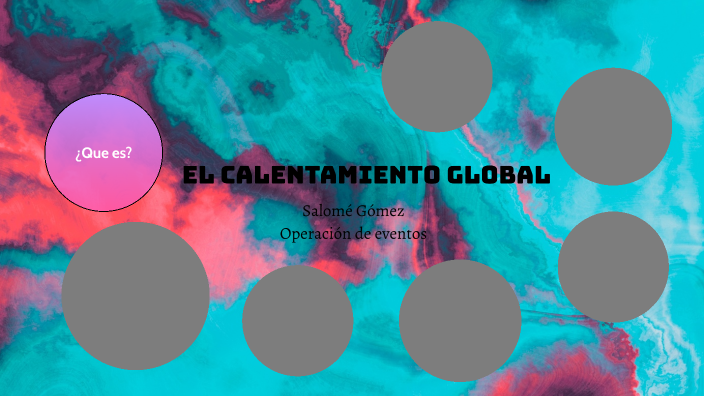 El calentamiento global by Salome Gomez Gutierrez on Prezi