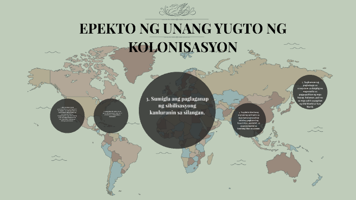 Epekto Ng Unang Yugto Ng Kolonisasyon By Angel Golez On Prezi