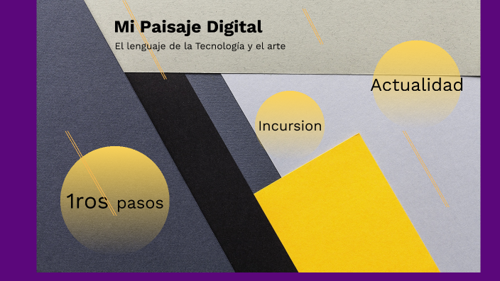 El lenguaje de la Tecnología y el arte by Liliana Carrizo on Prezi