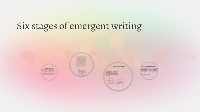 Six Stages Of Emergent Writing By Alectra Gerhardt On Prezi