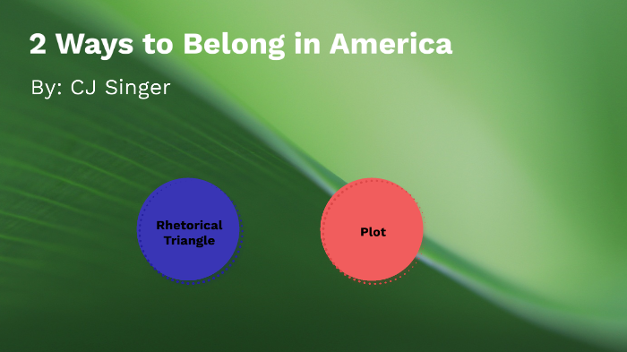 two ways to belong in america compare and contrast essay