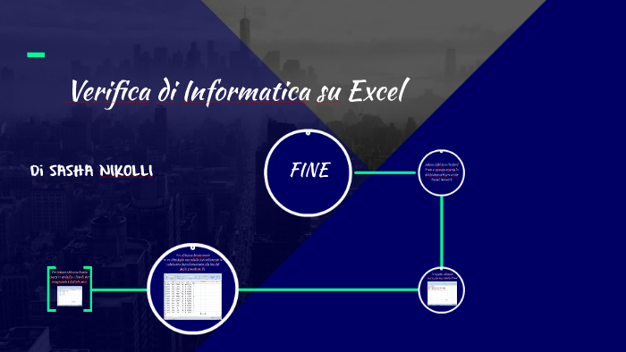 Verifica Di Informatica Prima Superiore Con Soluzioni Verifica di Informatica su Excel by sasha nikolli