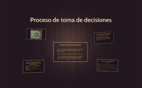 El proceso de toma de decisiones by Andrés Mendoza on Prezi