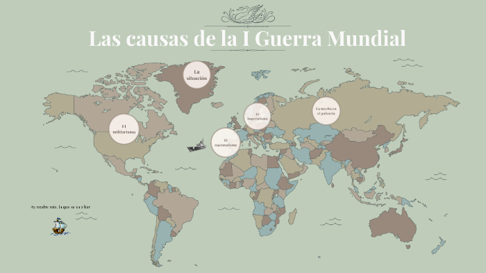 Causas de la 1º Guerra Mundial by José Miguel López Girón on Prezi