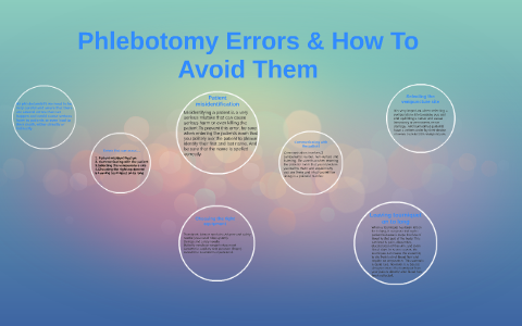 Phlebotomy Errors & How To Avoid Them by Samantha Berg on Prezi