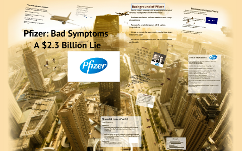 Pfizer Ethical Issues