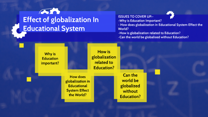 impacts of globalization on education