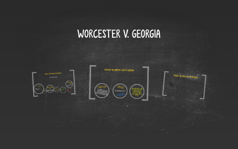 WORCESTER V. GEORGIA by B. Mart on Prezi