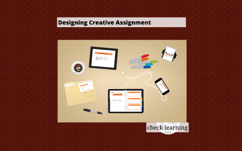 how to make assignment creative