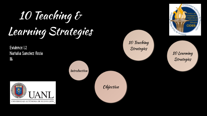 10 learning and teaching stratergies by Natalia Sanchez Recio on Prezi