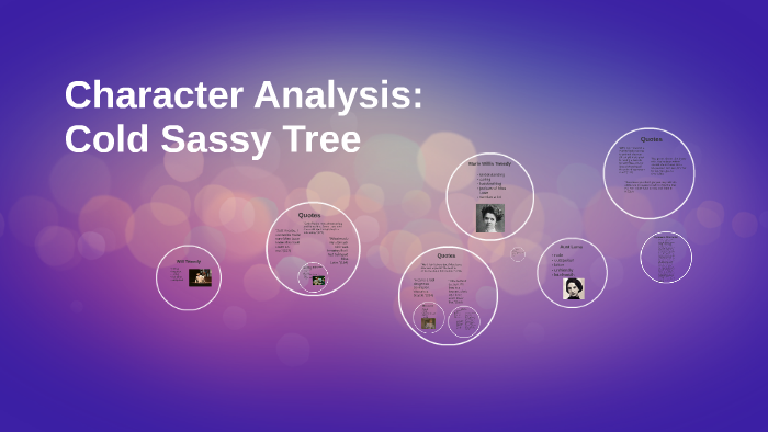 cold sassy tree characters