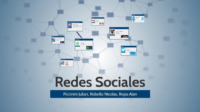 Redes Sociales by Florencia Zapata on Prezi