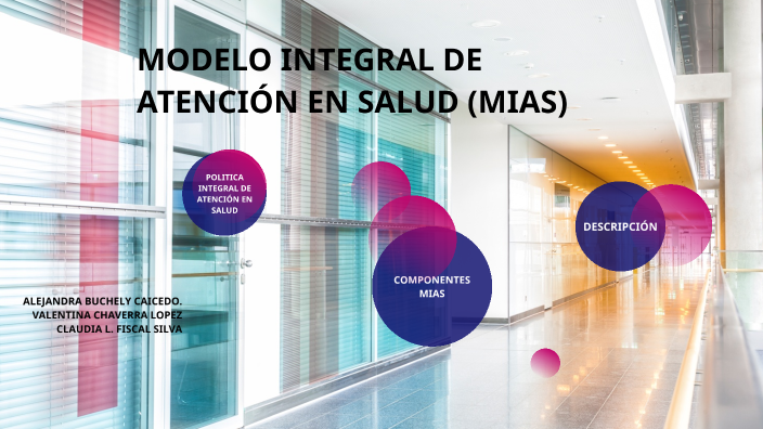 MODELO INTEGRAL DE ATENCIÓN EN SALUD (MIAS) by valentina chaverra