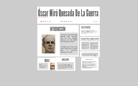 Óscar Miró Quesada de la Guerra by jorman herrera