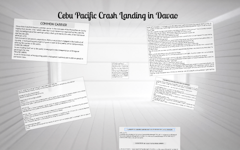 Cebu Pacific Crash Landing in Davao by Cecille Pagsisihan on Prezi