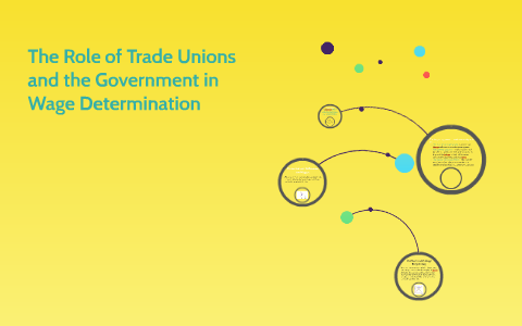 Role Of Trade Unions And The Government In Wage Determinatio By Elliot  Vernon