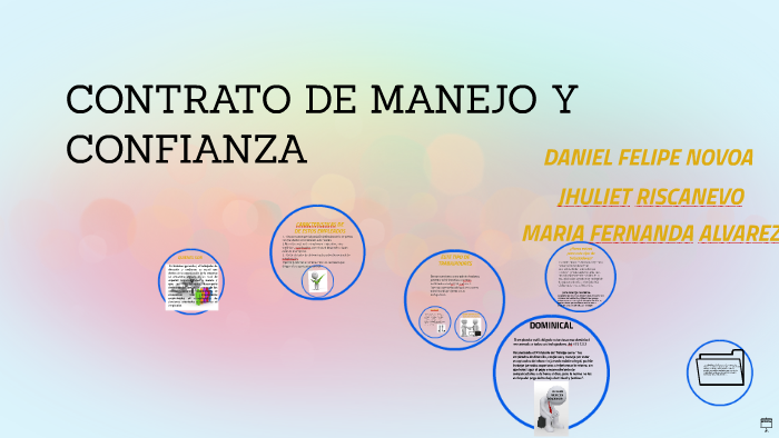 CONTRATO DE MANEJO Y CONFIANZA by Jhuliet Riscanevo on Prezi Next