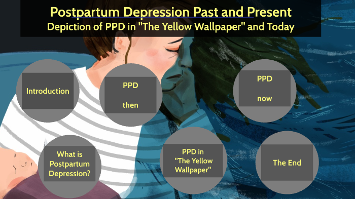 the yellow wallpaper postpartum depression quotes