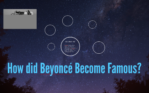 HOW Beyoncé Became Famous!!! by on Prezi
