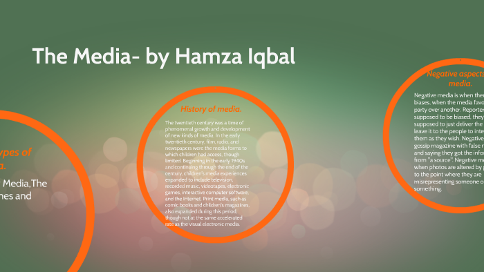 The Media- by Hamza Iqbal by Hamza Iqbal on Prezi